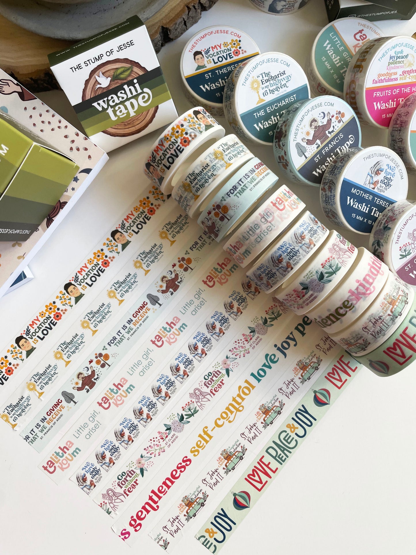 St. Therese of Lisieux Washi Tape | 15mm x 10m 