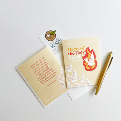 Receive the Holy Spirit Greeting Card