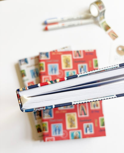 Ave Maria Post FABRIC Hardcover journal