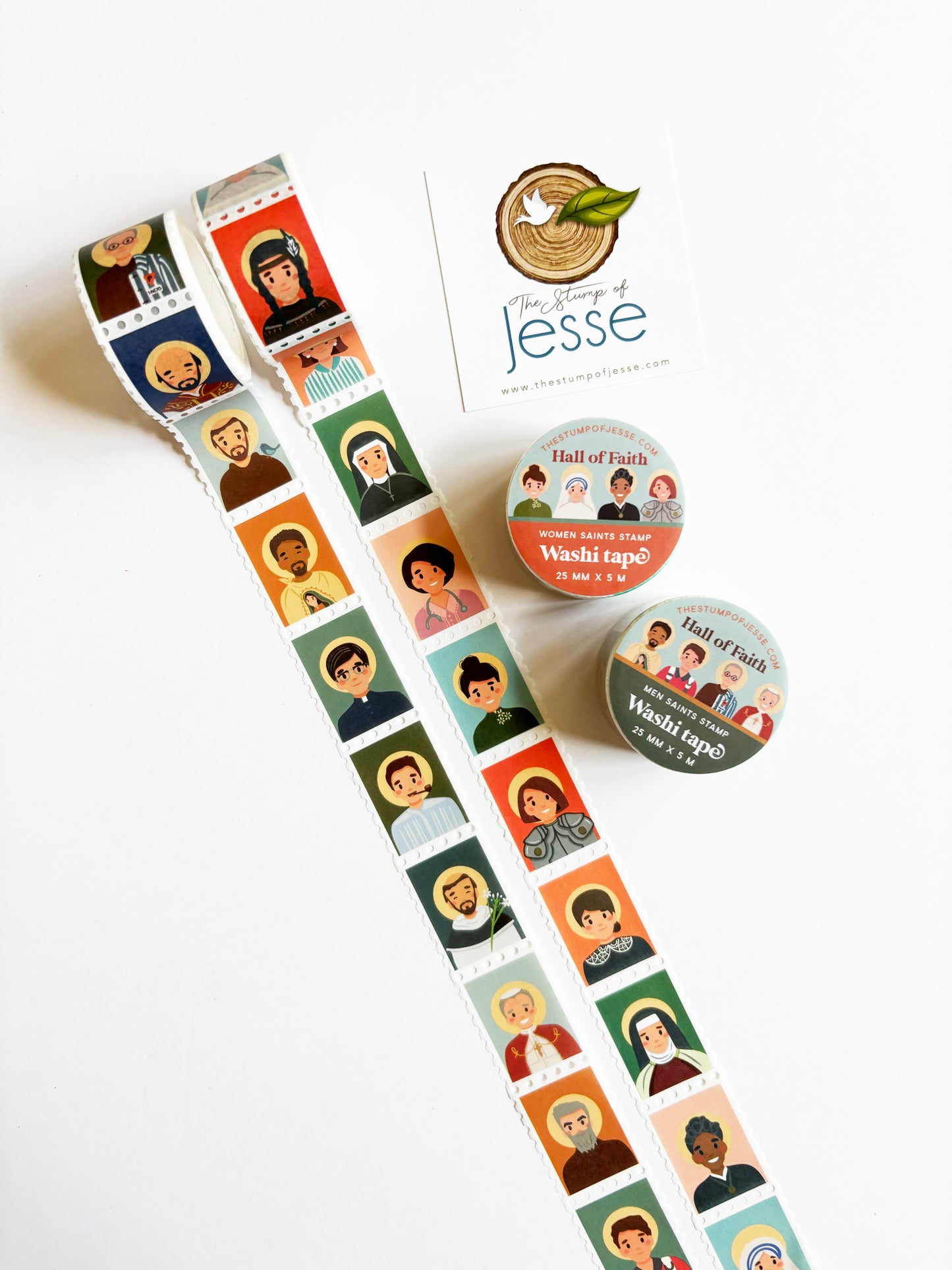 Hall of Faith Men and Women Washi Tape