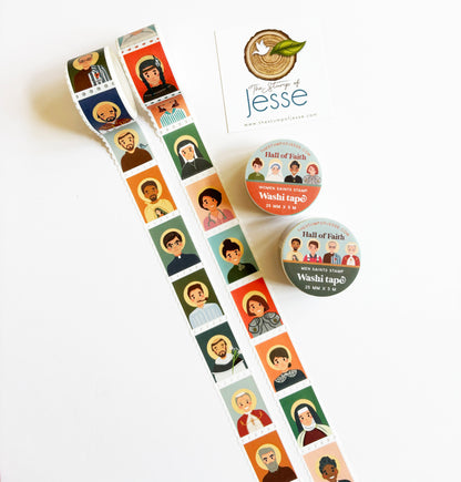 Hall of Faith Men and Women Washi Tape