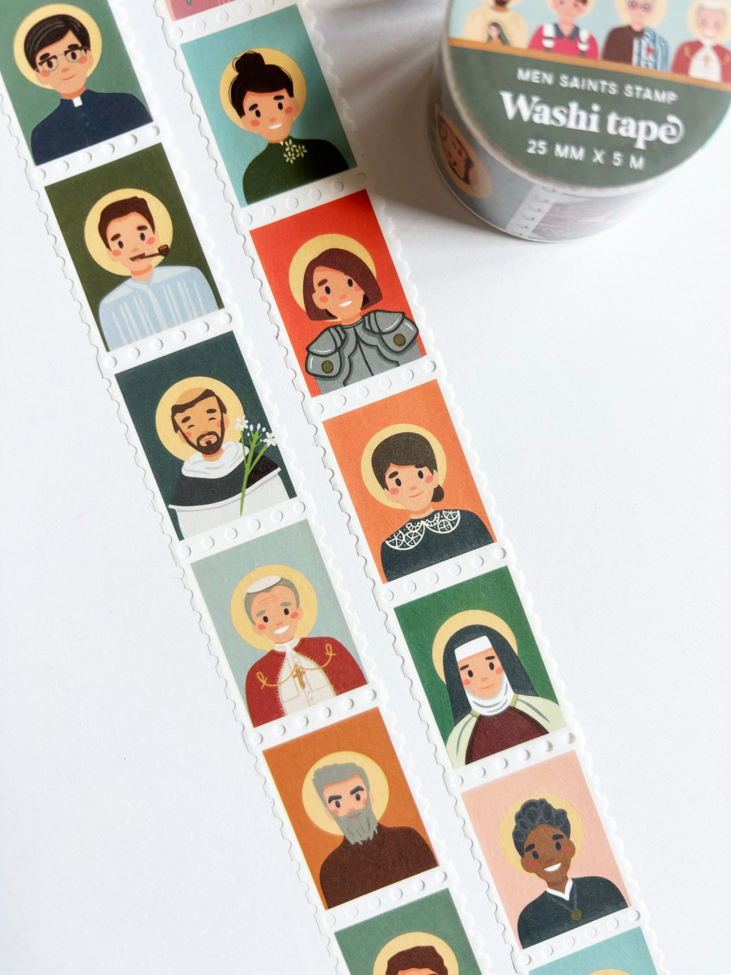 Hall of Faith Men and Women Washi Tape