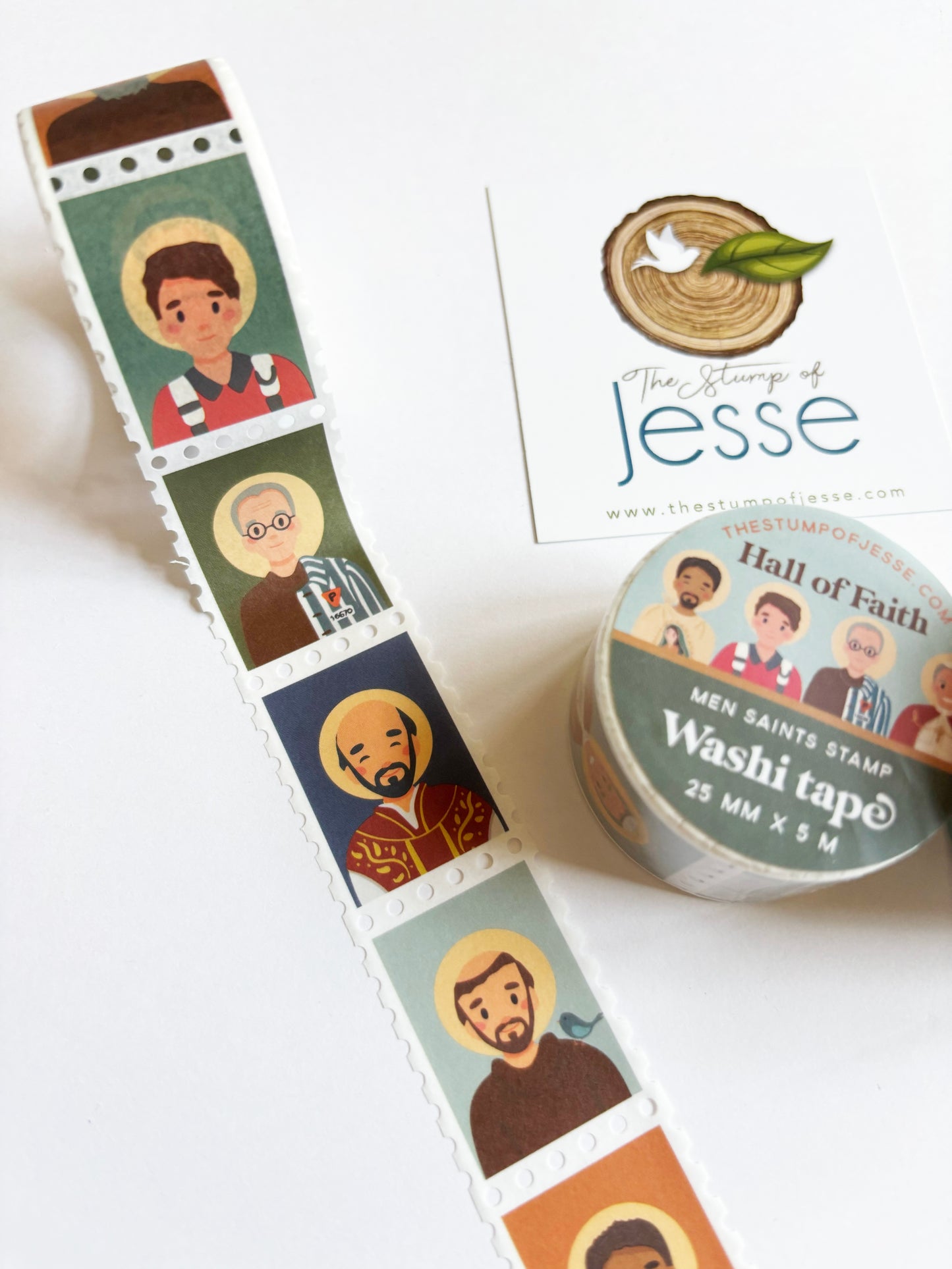 Hall of Faith Men and Women Washi Tape