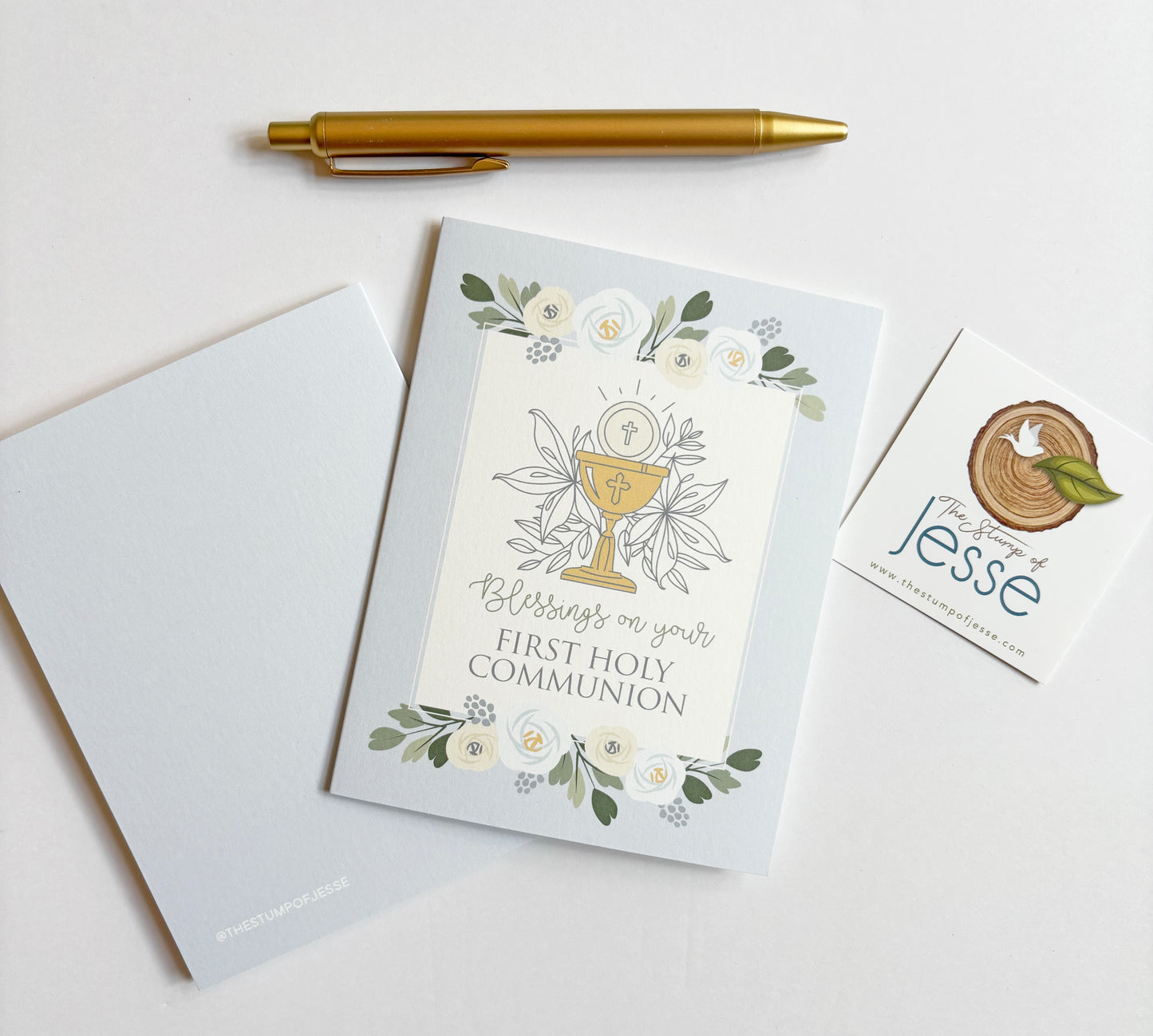 First Holy Communion Greeting Card