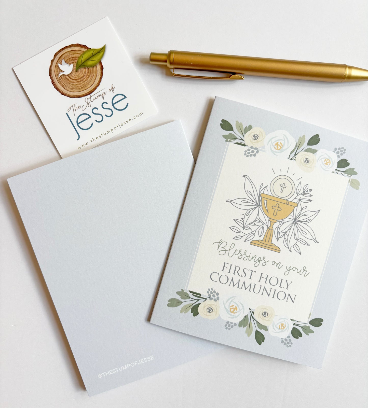 First Holy Communion Greeting Card