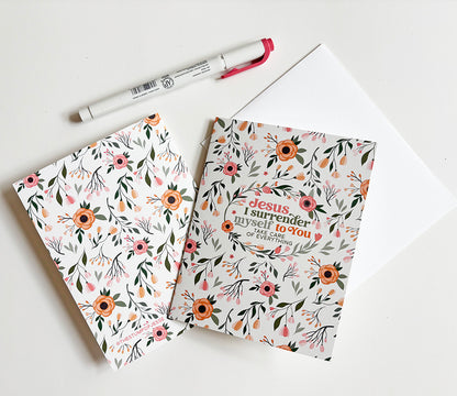 Jesus, I surrender myself to You Greeting Card