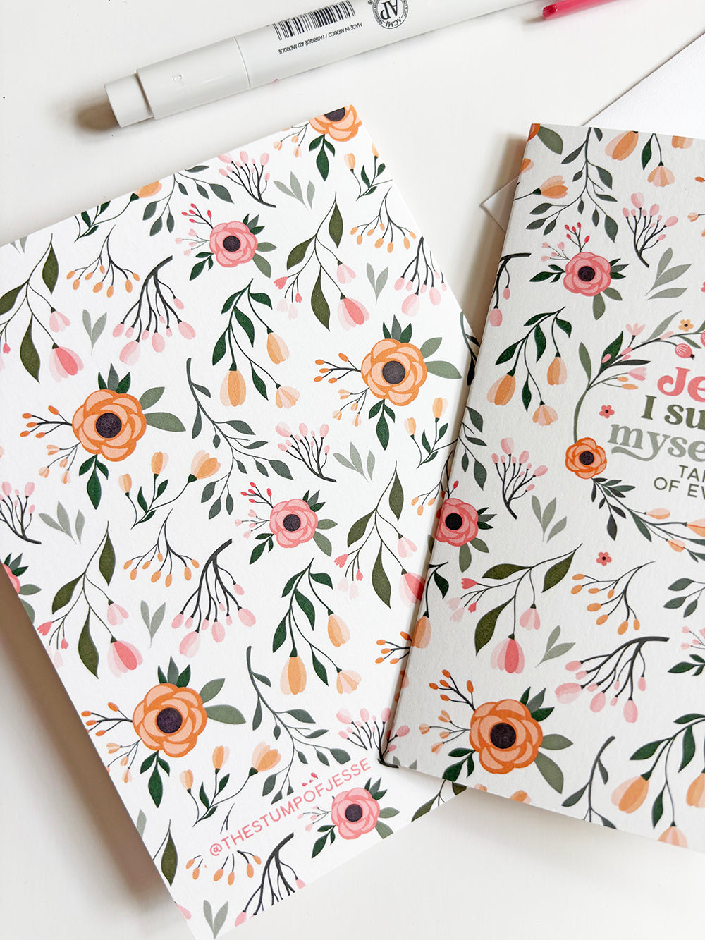 Jesus, I surrender myself to You Greeting Card