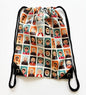 Men Saints Catholic Reusable Drawstring bag | Mass bag | Catholic gift for him