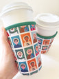 Men Saints Catholic Drink Sleeve | Coffee Cozies | Gift for Catholic