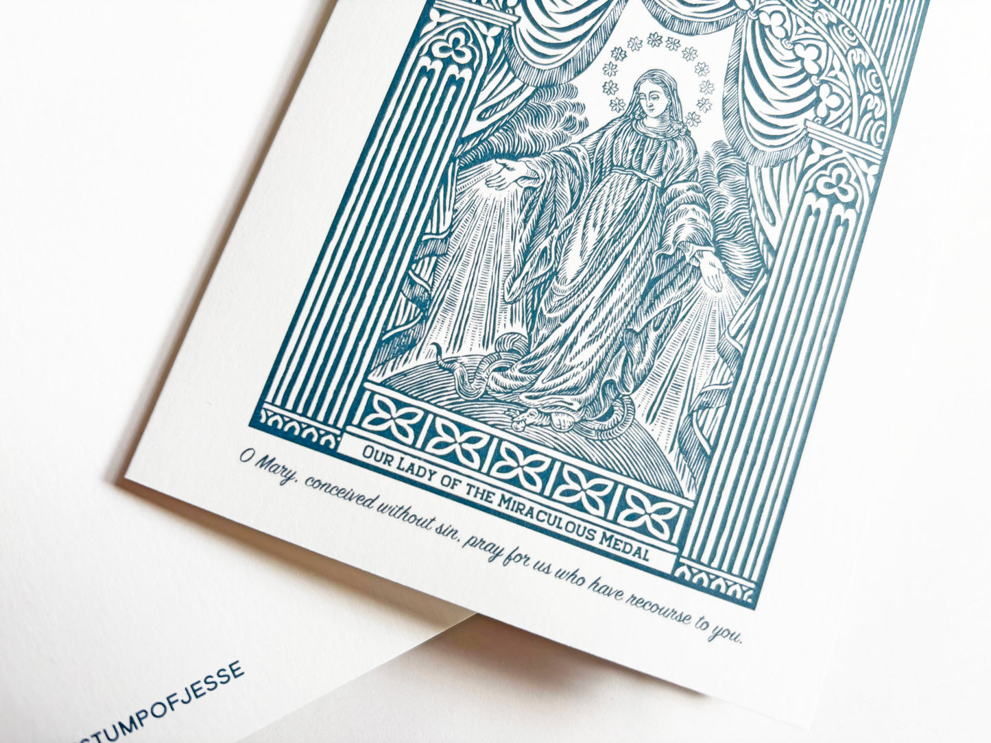 Our Lady of the Miraculous Medal Greeting Card