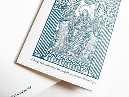 Our Lady of the Miraculous Medal Greeting Card