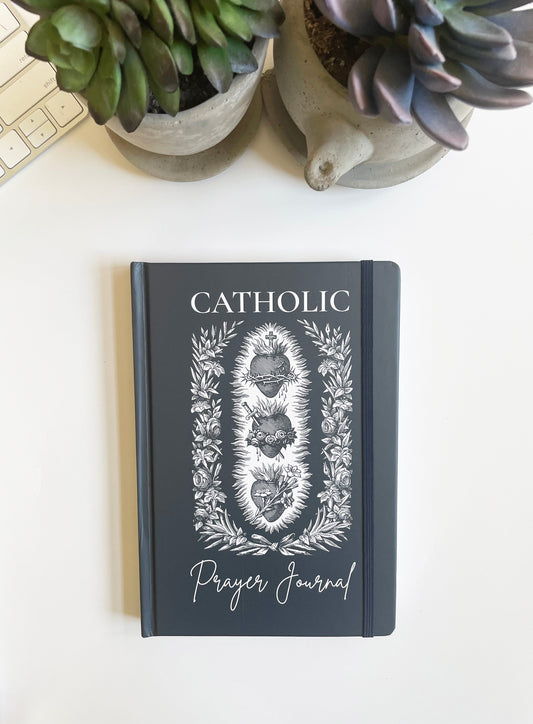 NEW Catholic Prayer Journal - 3 Sacred Hearts