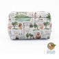 The Good Shepherd light beige  puffer pouch