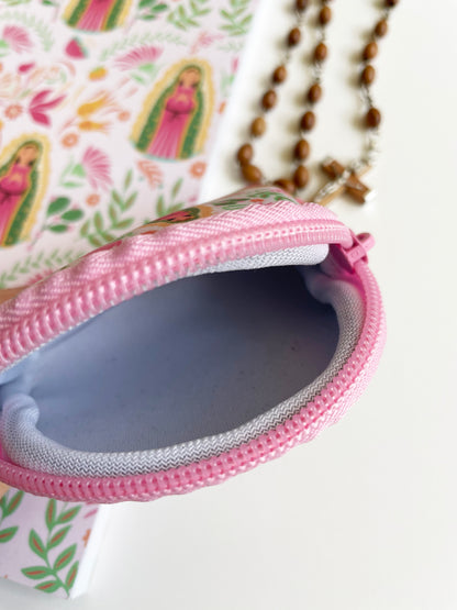 Our Lady of Guadalupe Rosary Pouch