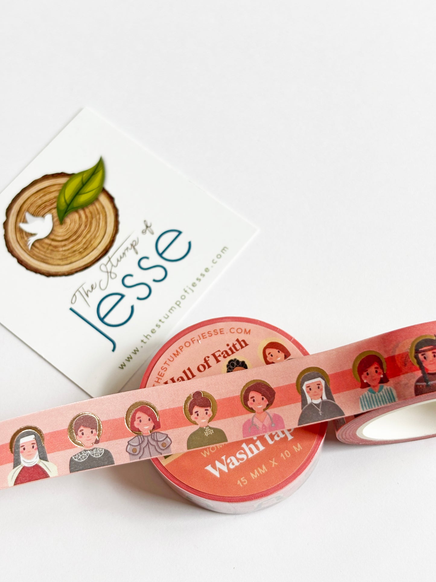 Women Saints | Men Saints  Foil Washi Tape