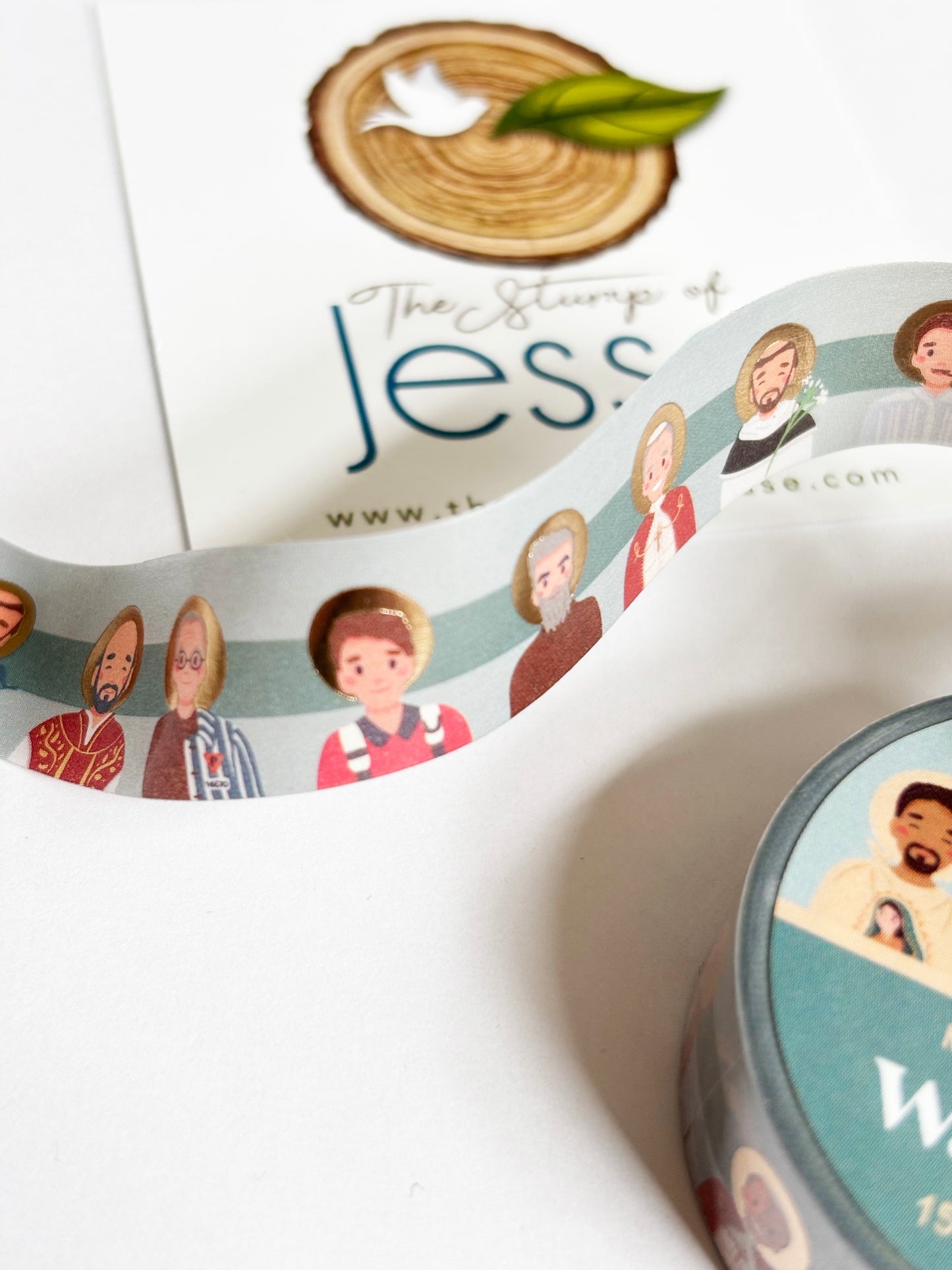 Women Saints | Men Saints  Foil Washi Tape