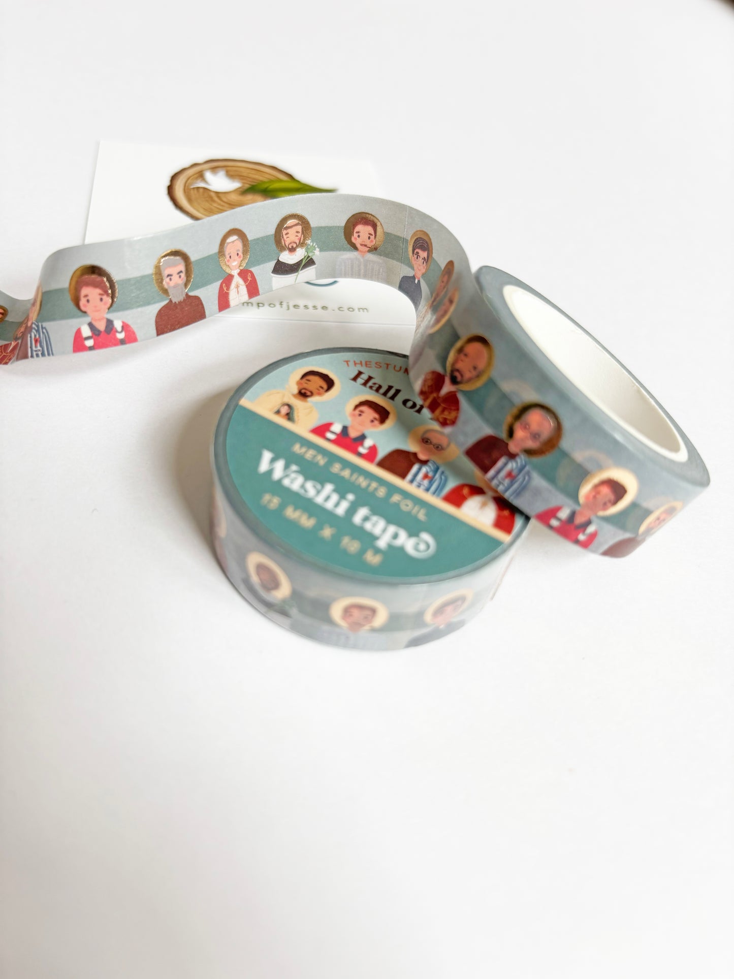 Women Saints | Men Saints  Foil Washi Tape