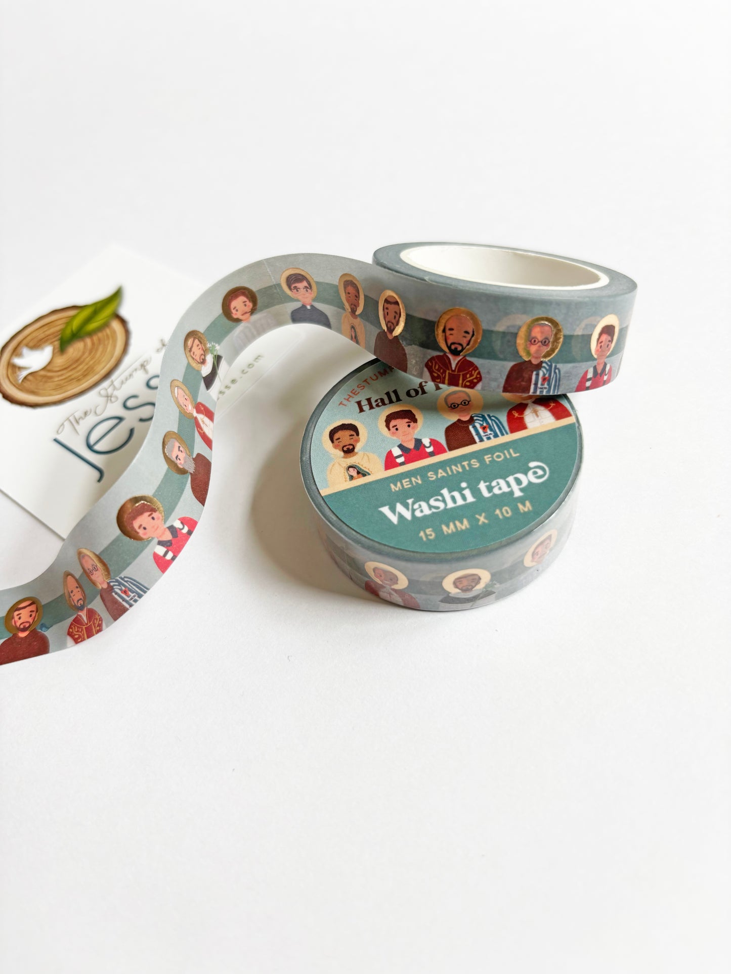 Women Saints | Men Saints  Foil Washi Tape