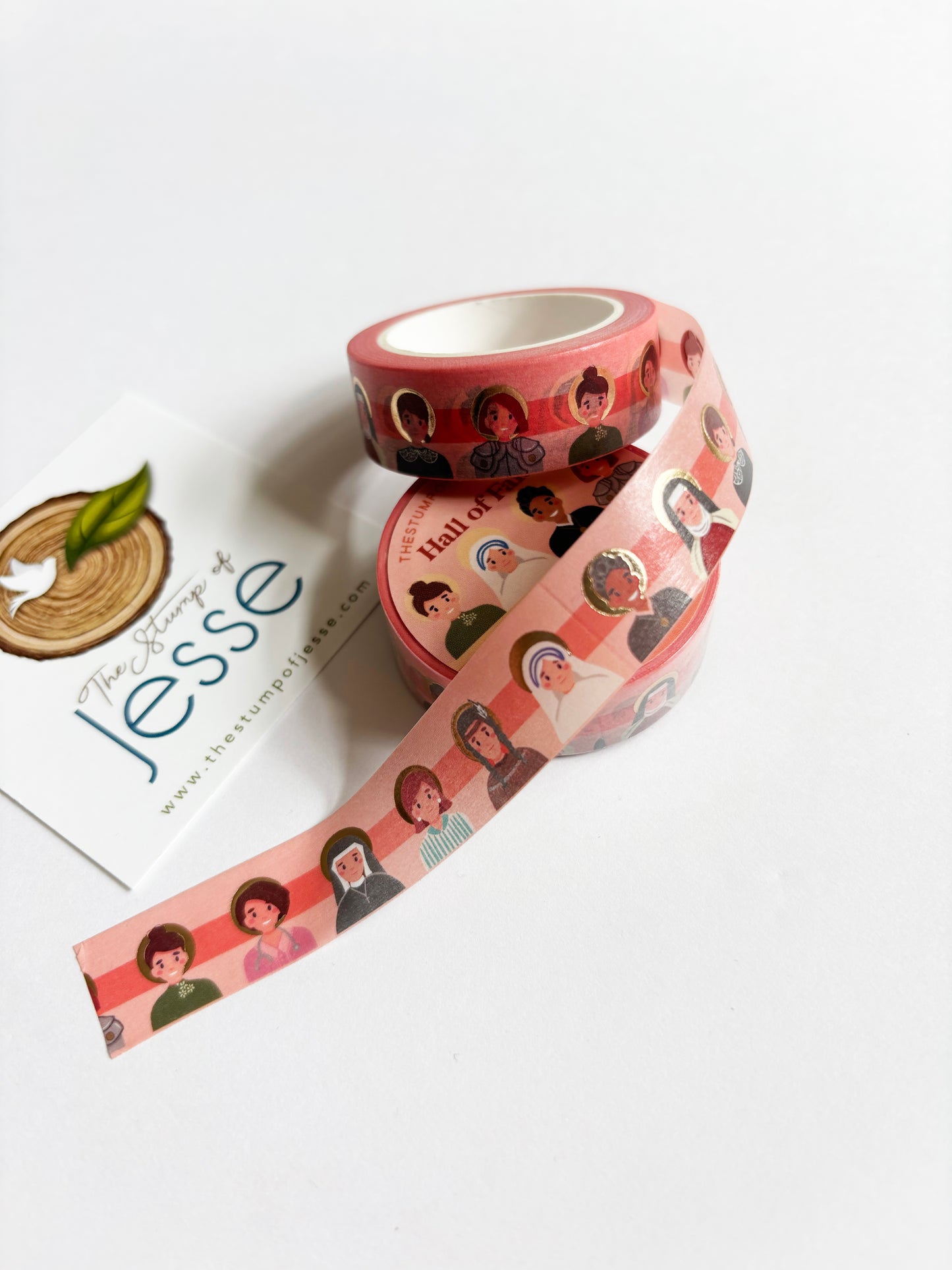 Women Saints | Men Saints  Foil Washi Tape