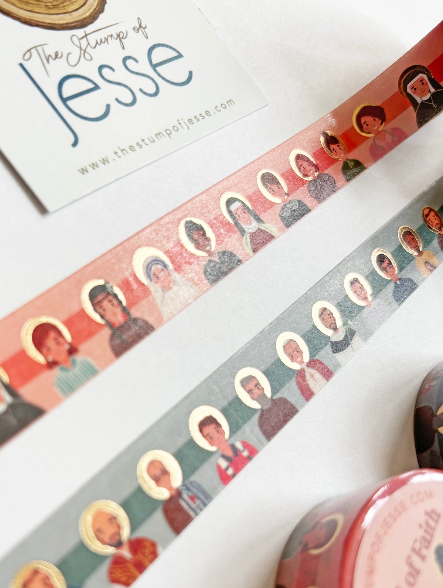 Women Saints | Men Saints  Foil Washi Tape