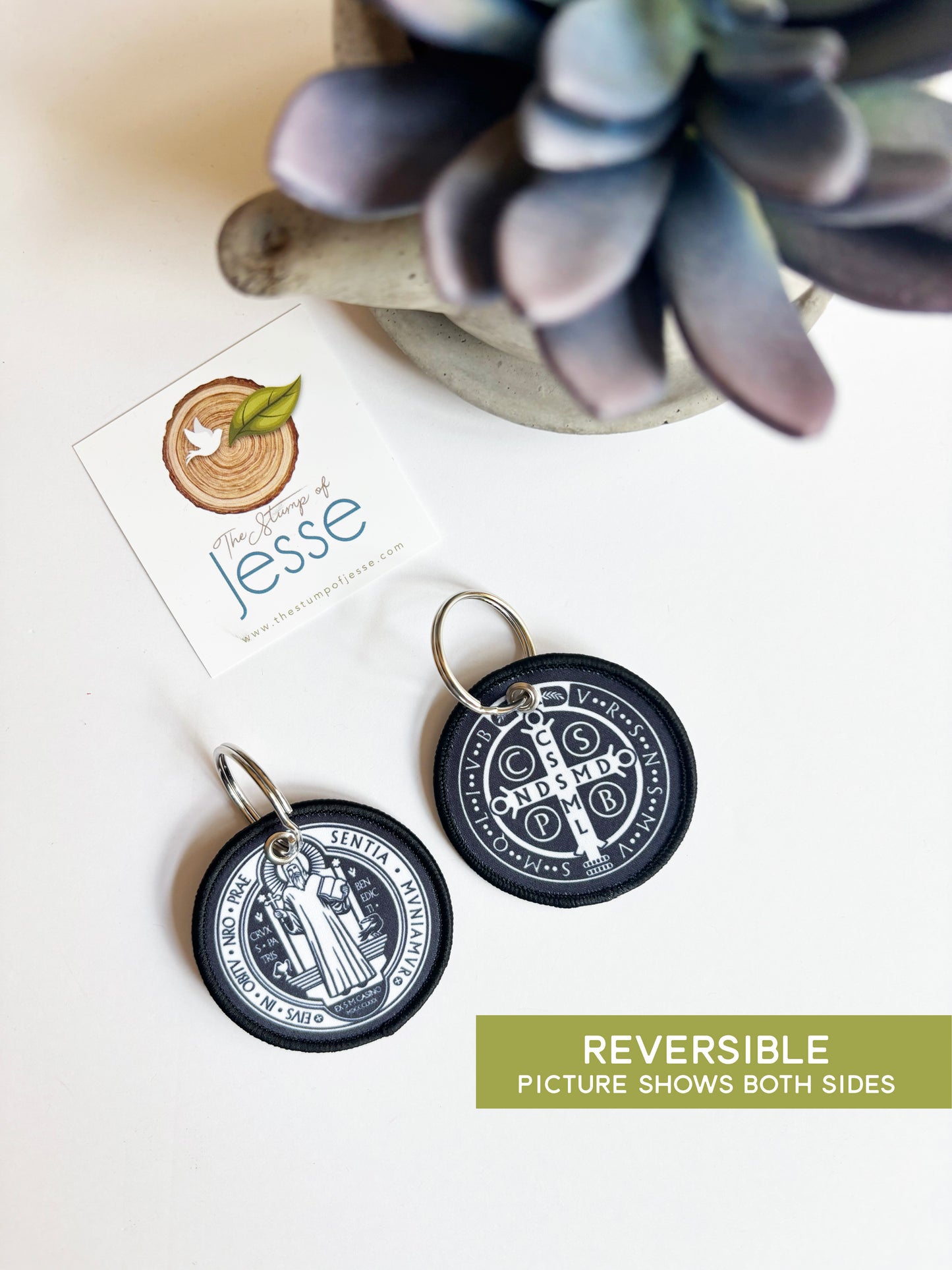 St. Benedict Medal Keychain