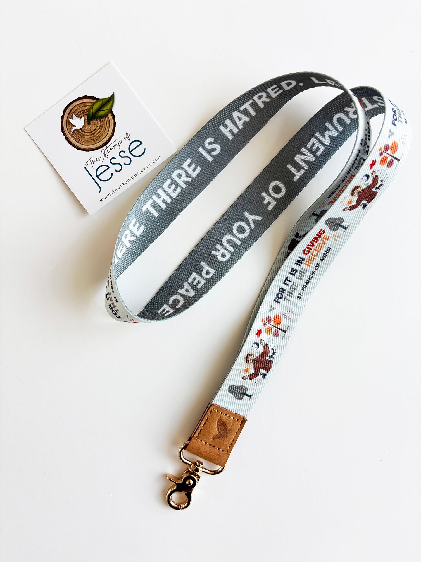 St. Francis of Assisi Lanyard