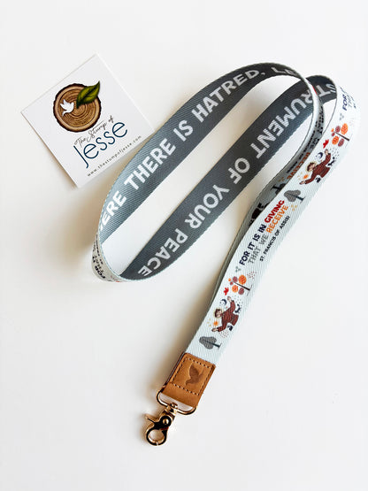 St. Francis of Assisi Lanyard