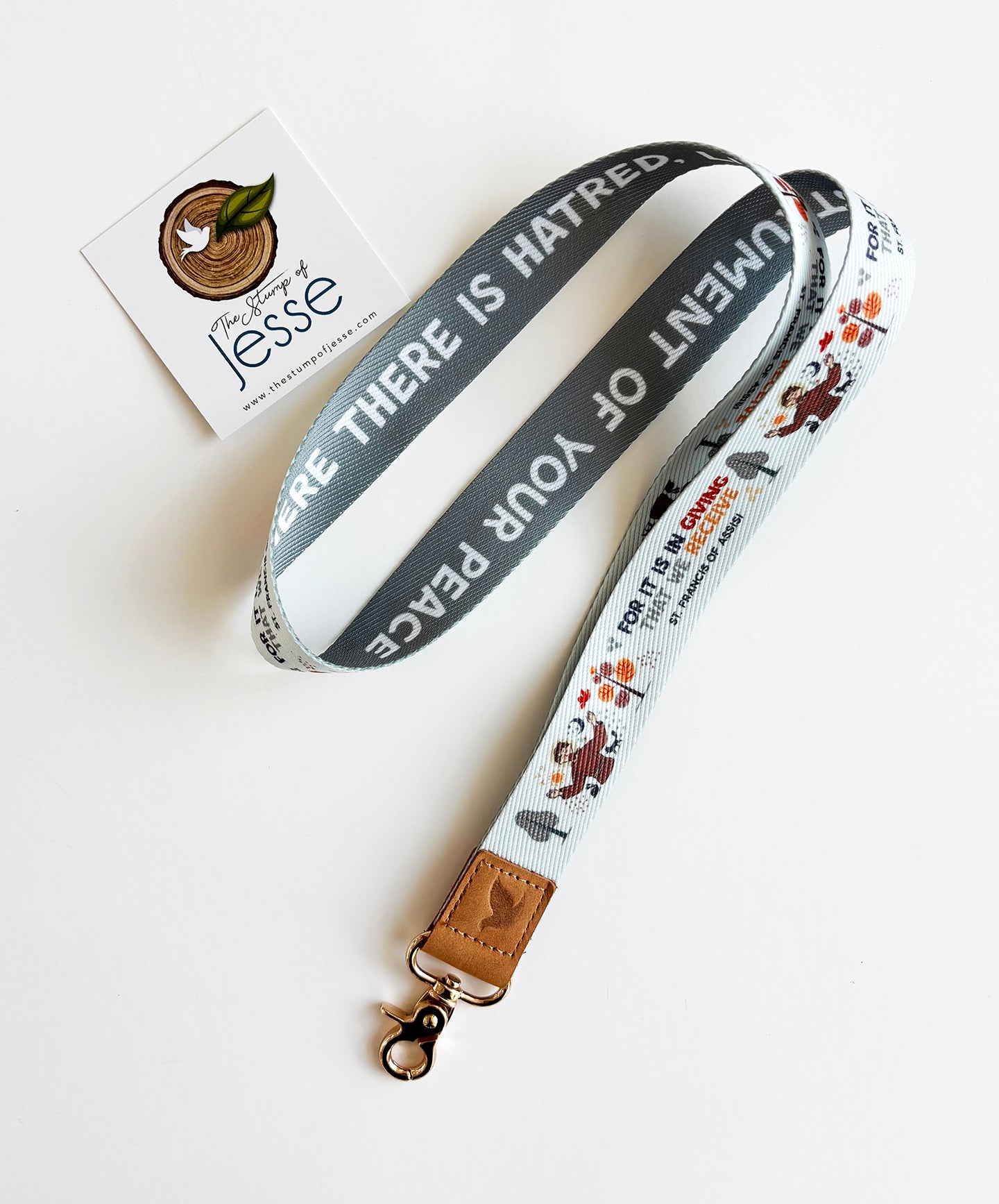 St. Francis of Assisi Lanyard
