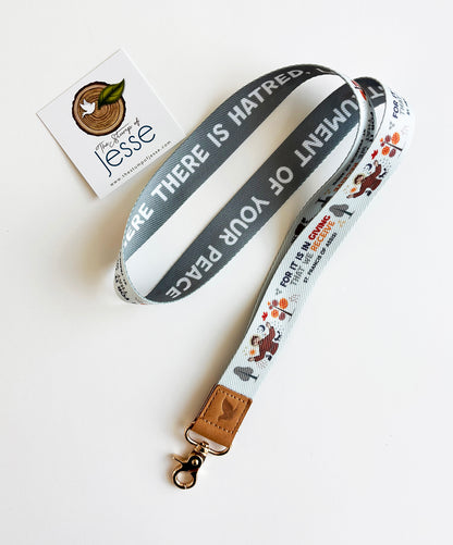 St. Francis of Assisi Lanyard