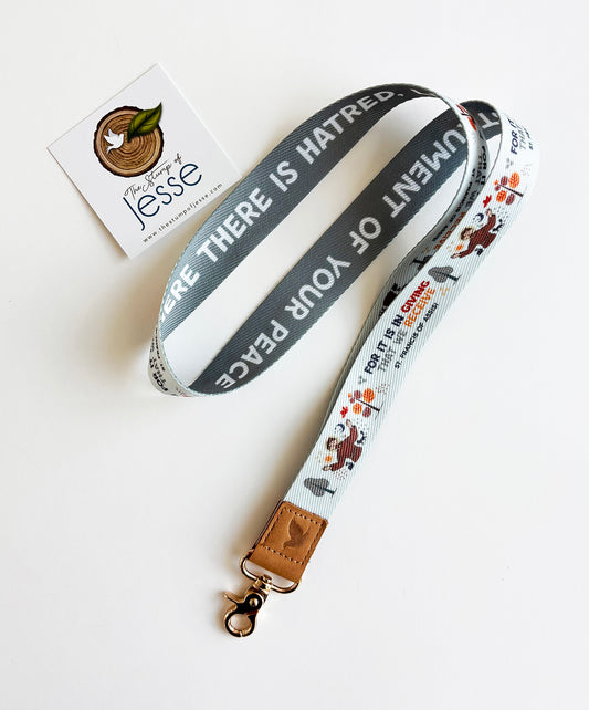 St. Francis of Assisi Lanyard