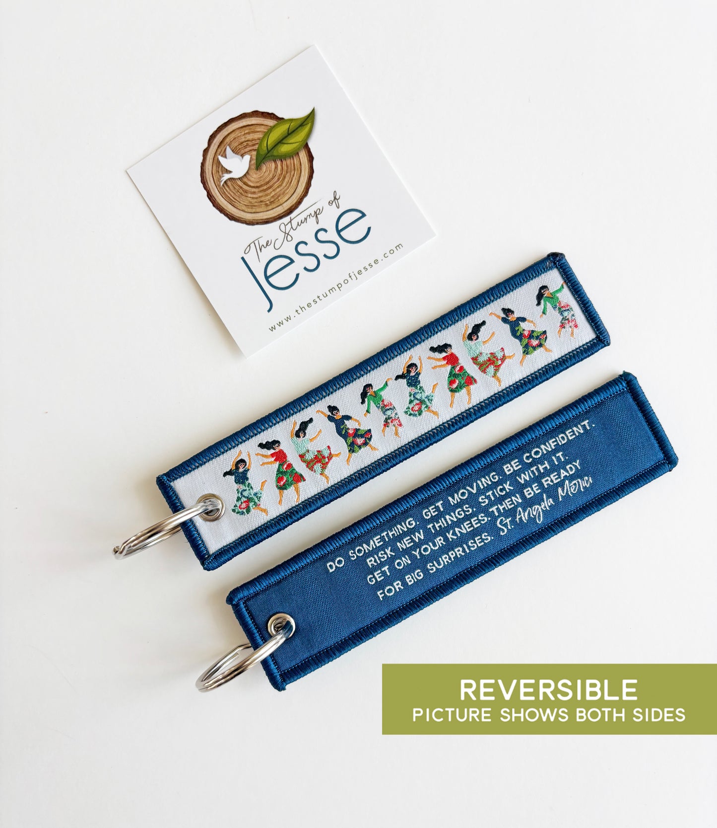 Woven Keychains & Tags