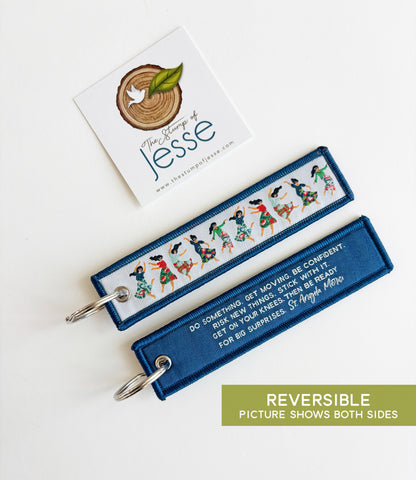 Woven Keychains & Tags
