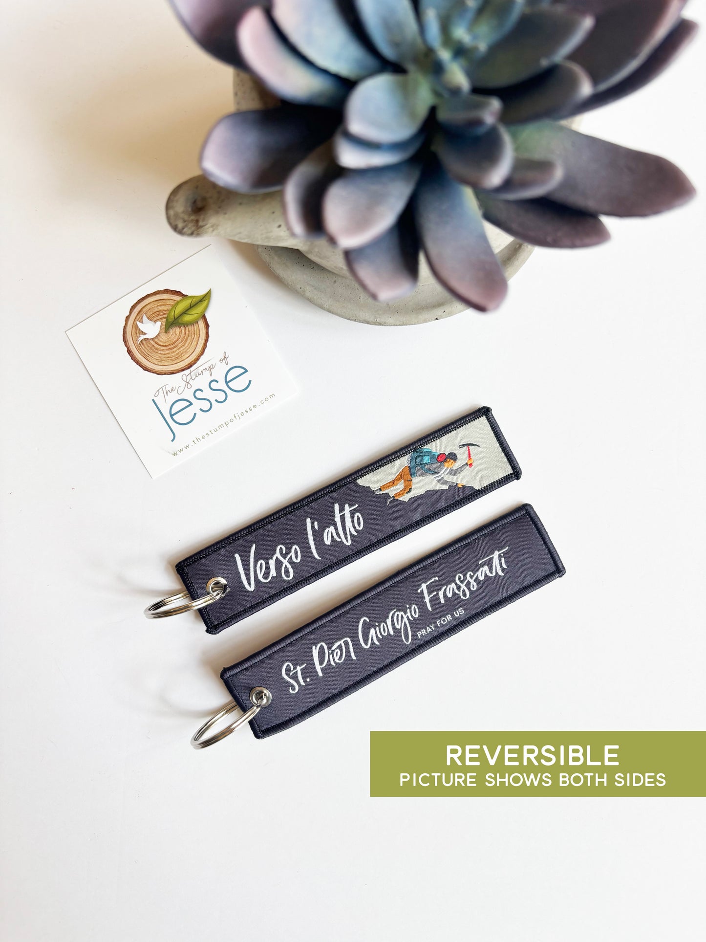 Woven Keychains & Tags