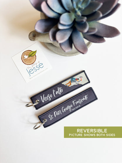 Woven Keychains & Tags
