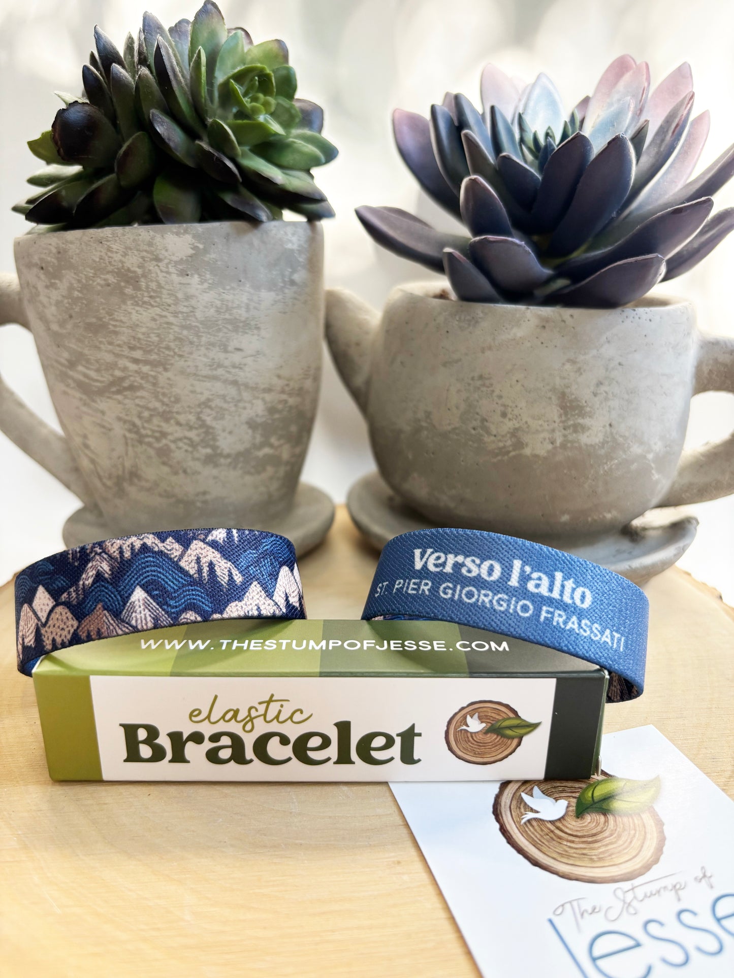 St. Pier Giorgio Frassati | Reversible Elastic Bracelet