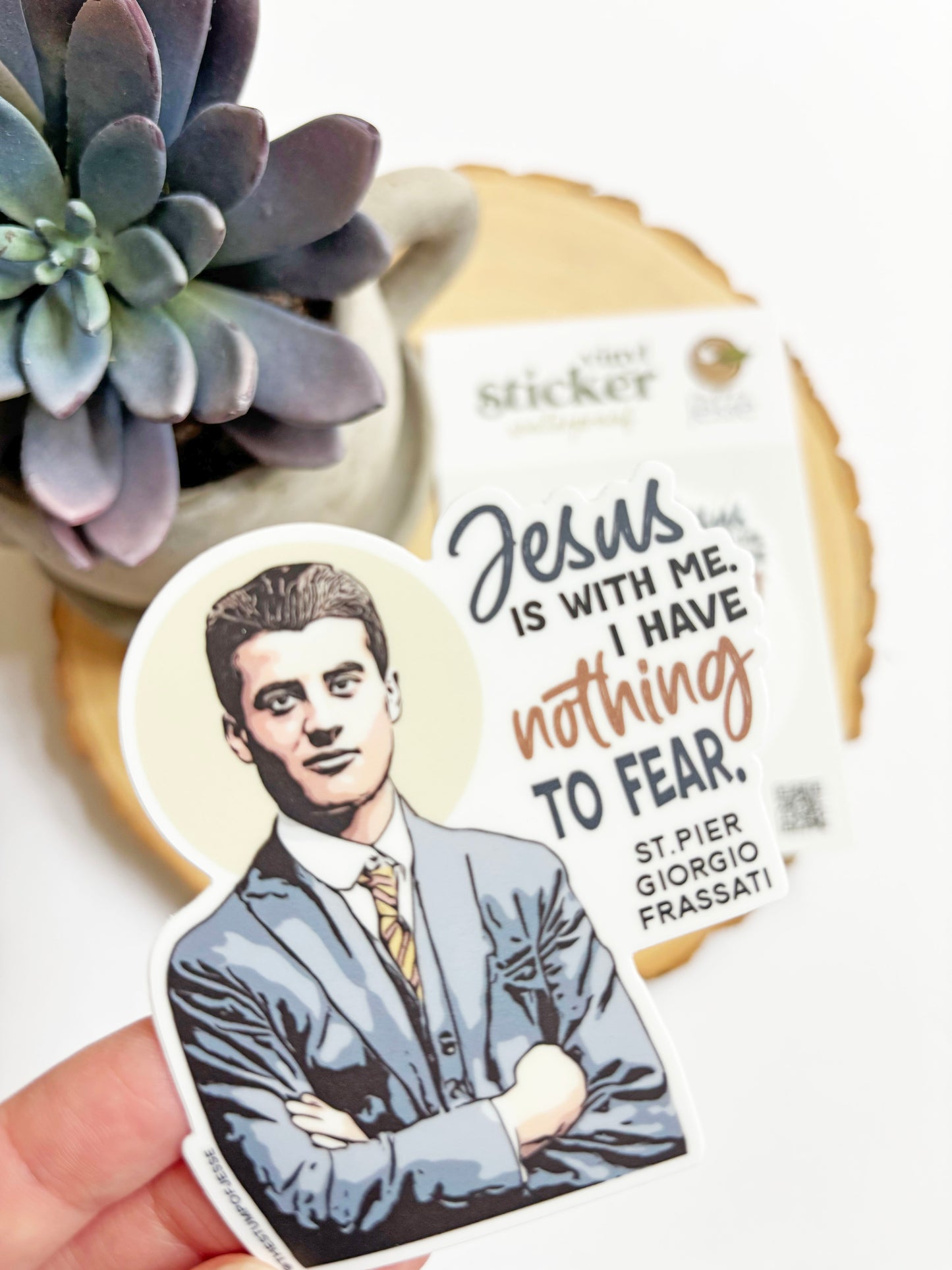 Pier Giorgio Frassati Waterproof Sticker