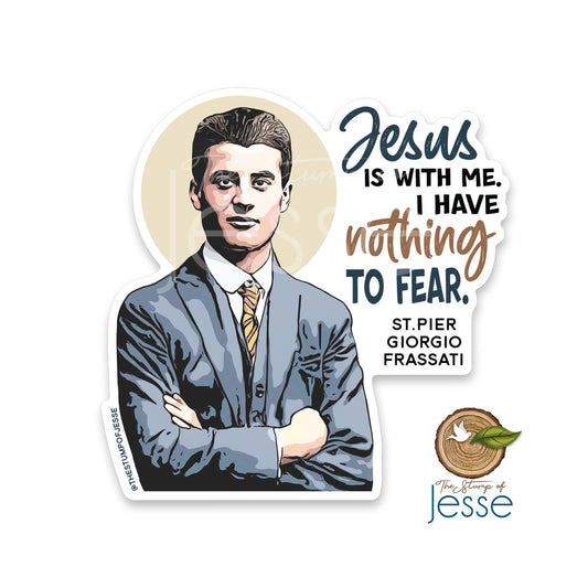 Pier Giorgio Frassati Waterproof Sticker