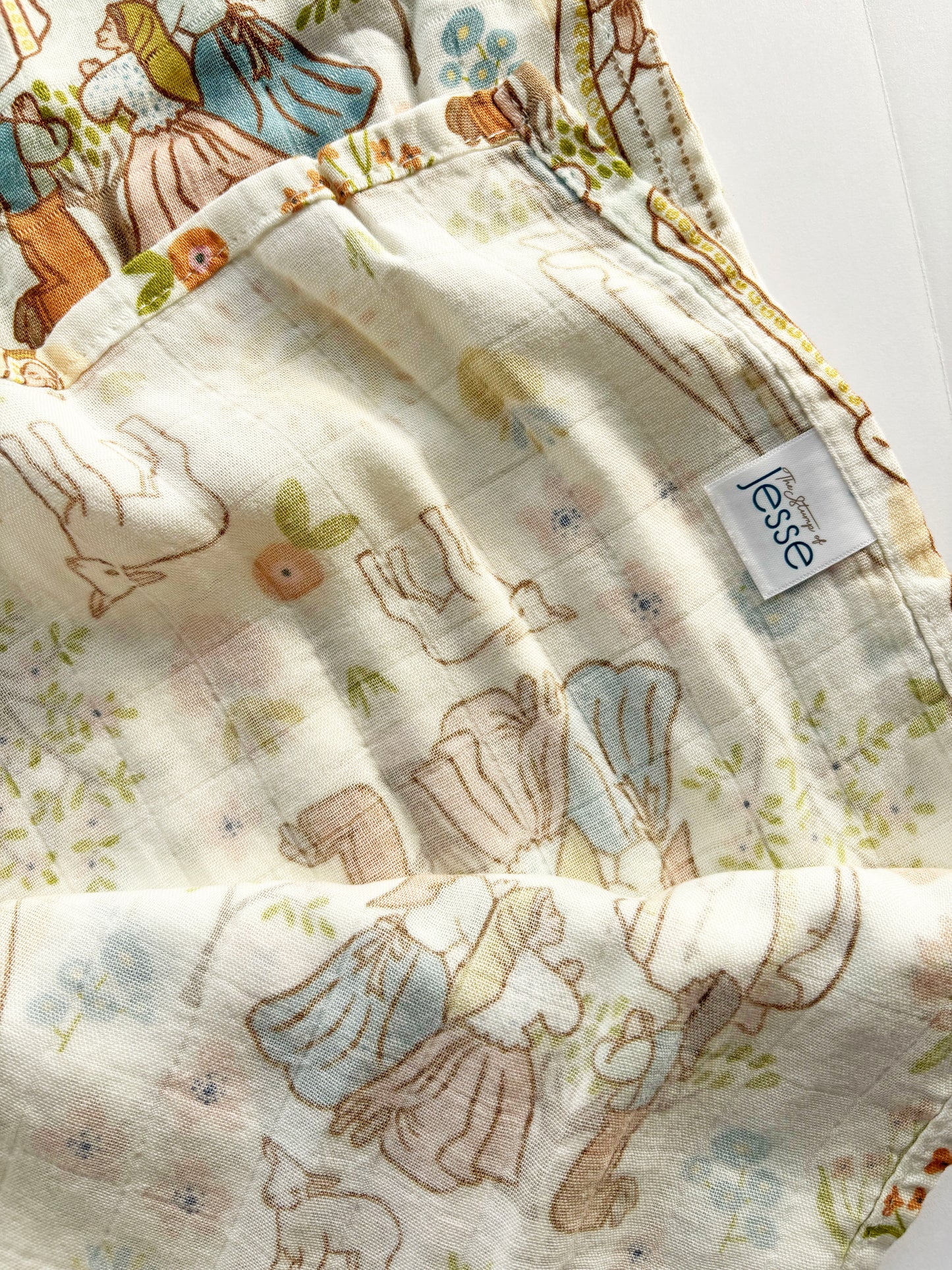 Our Lady of Fatima Muslin Deluxe Swaddle
