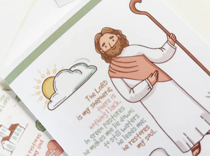 The Good Shepherd | Psalm 23 Greeting Card