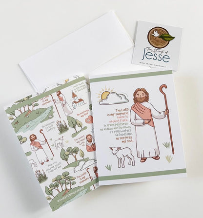 The Good Shepherd | Psalm 23 Greeting Card