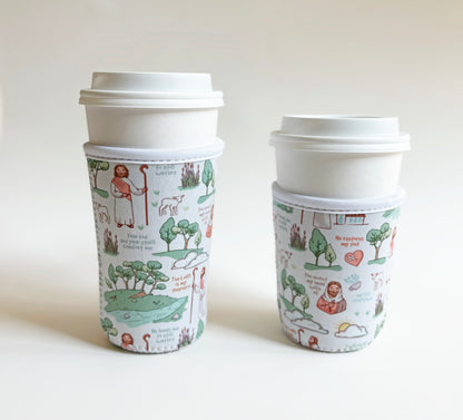 The Good Shepherd Drink Sleeve | Coffee Cozies | Gift for Catholic
