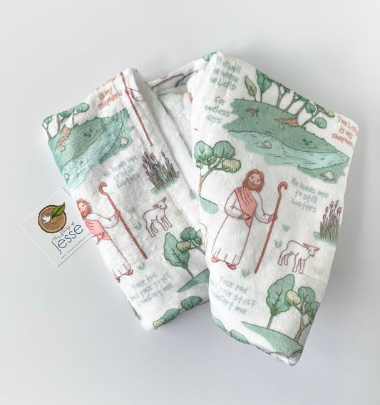 Catholic baby blanket