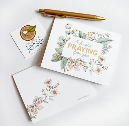 We are Praying for You Greeting Card