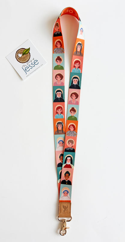 Women Saints Lanyard