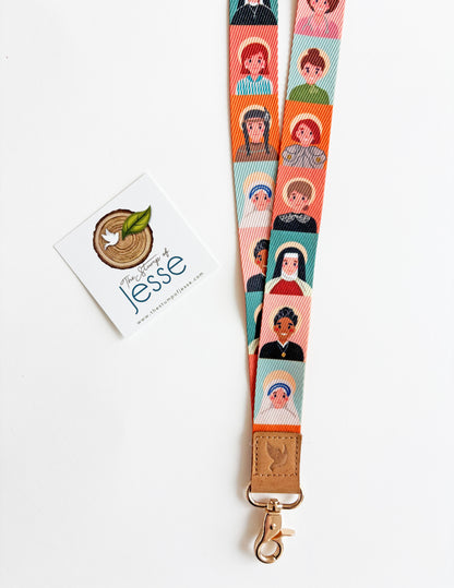 Women Saints Lanyard