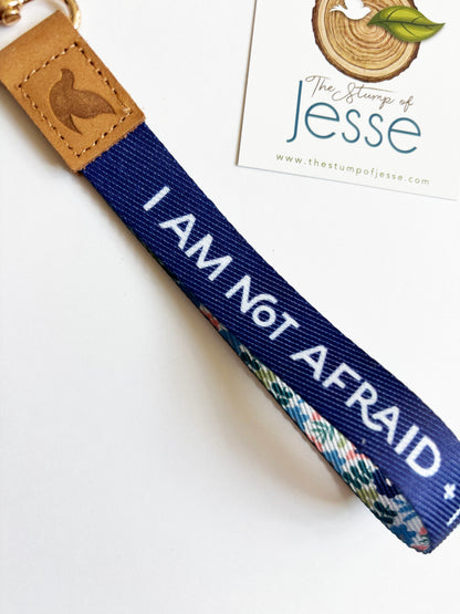 St. Joan of Arc wristlet keychain