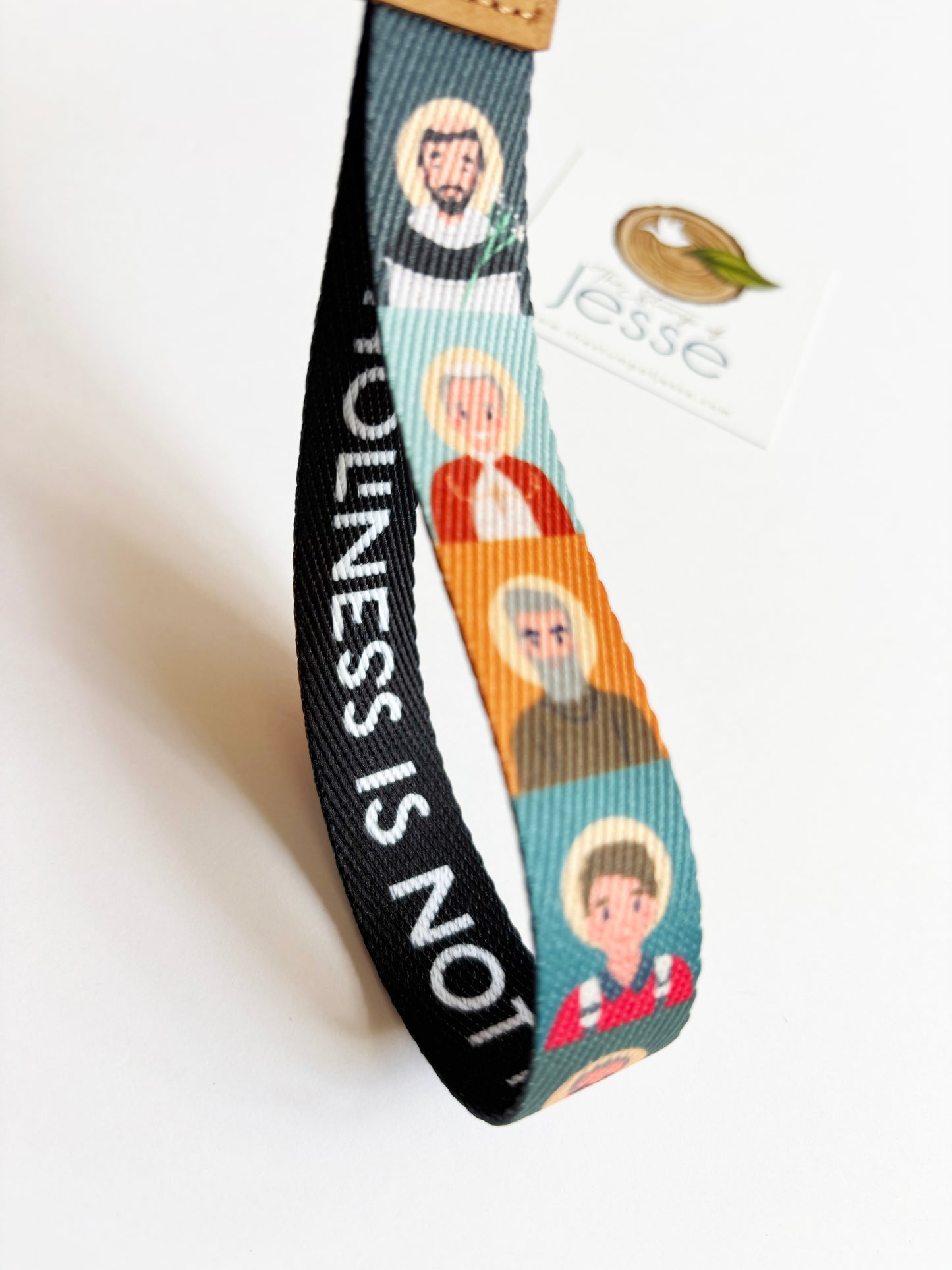 Men and Women Saints wristlets keychains