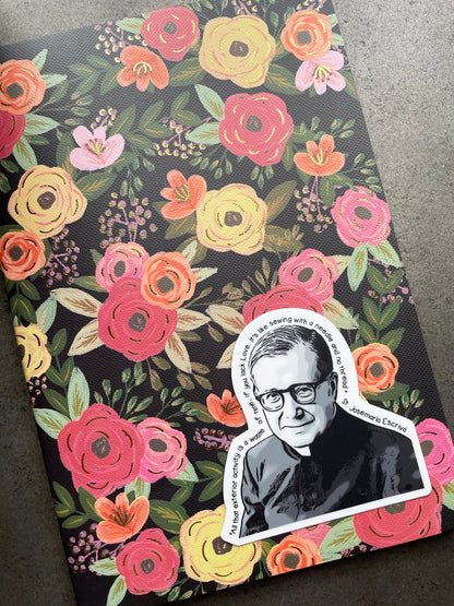 St. Josemaria Escriva Waterproof Sticker
