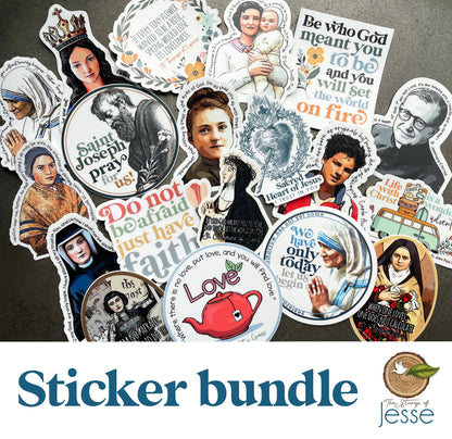 Divine Mercy Jesus Waterproof Sticker | Jesus I trust in You