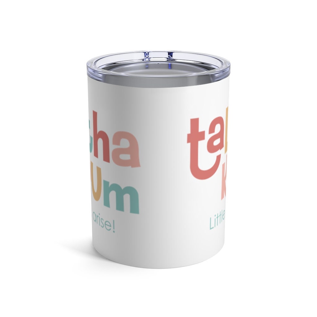Talitha Koum Little girl arise! | Tumbler 10oz | Catholic gift | Bible verse | Christian | Hot and Cold Beverage| Dishwasher safe |gift